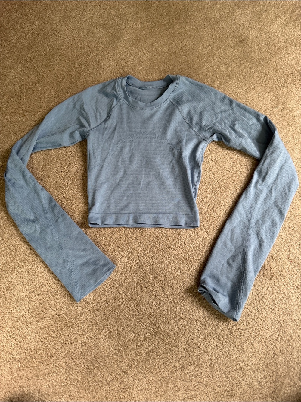 Lululemon Cropped Swiftly sz 0